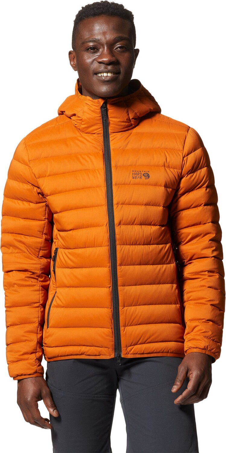 

Толстовка Deloro Down с молнией во всю длину - Мужская Mountain Hardwear, коричневый