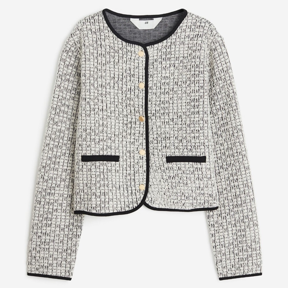 

Жакет H&M Kids Boucle, белый