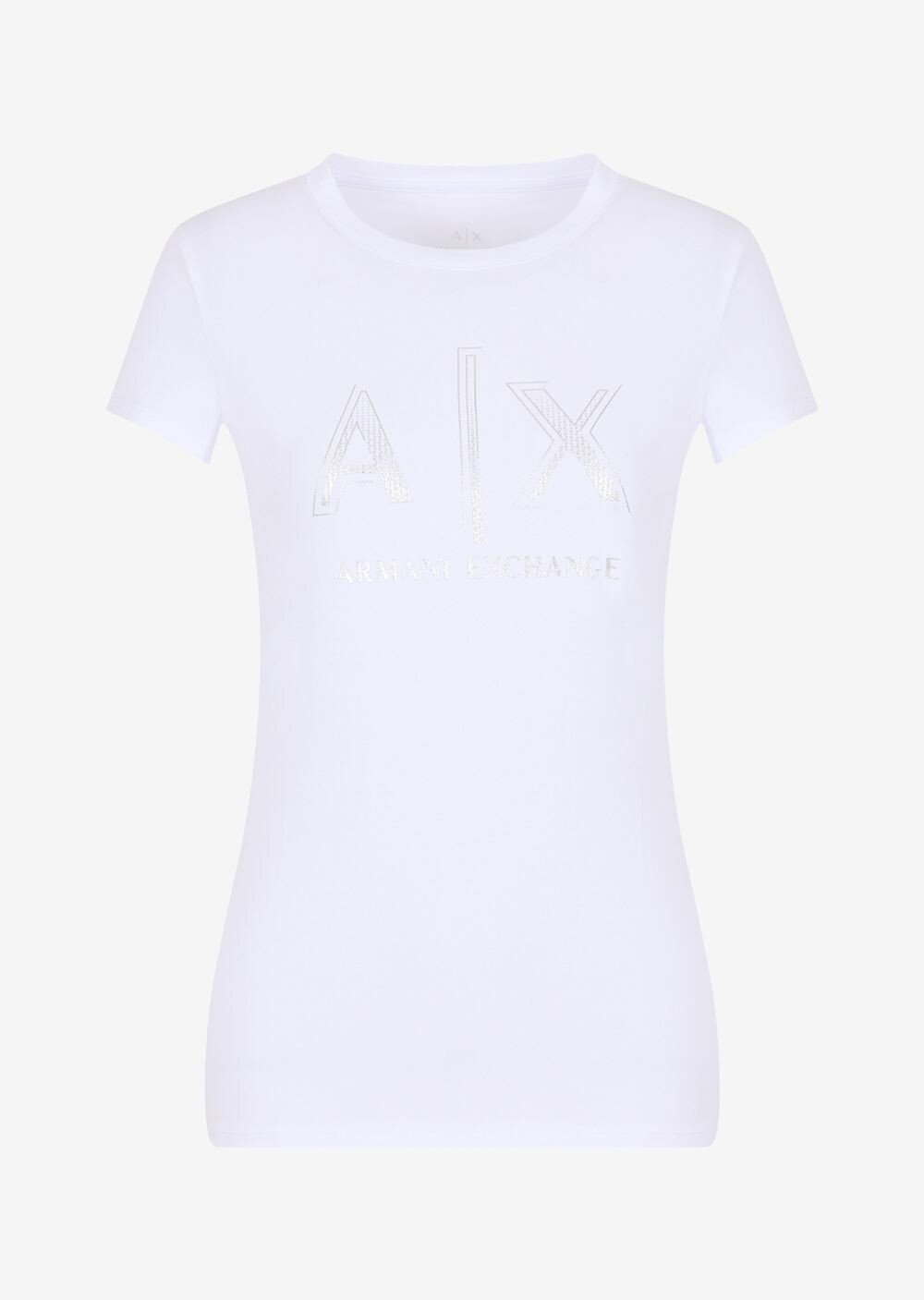 

Приталенные футболка Armani Exchange, белый