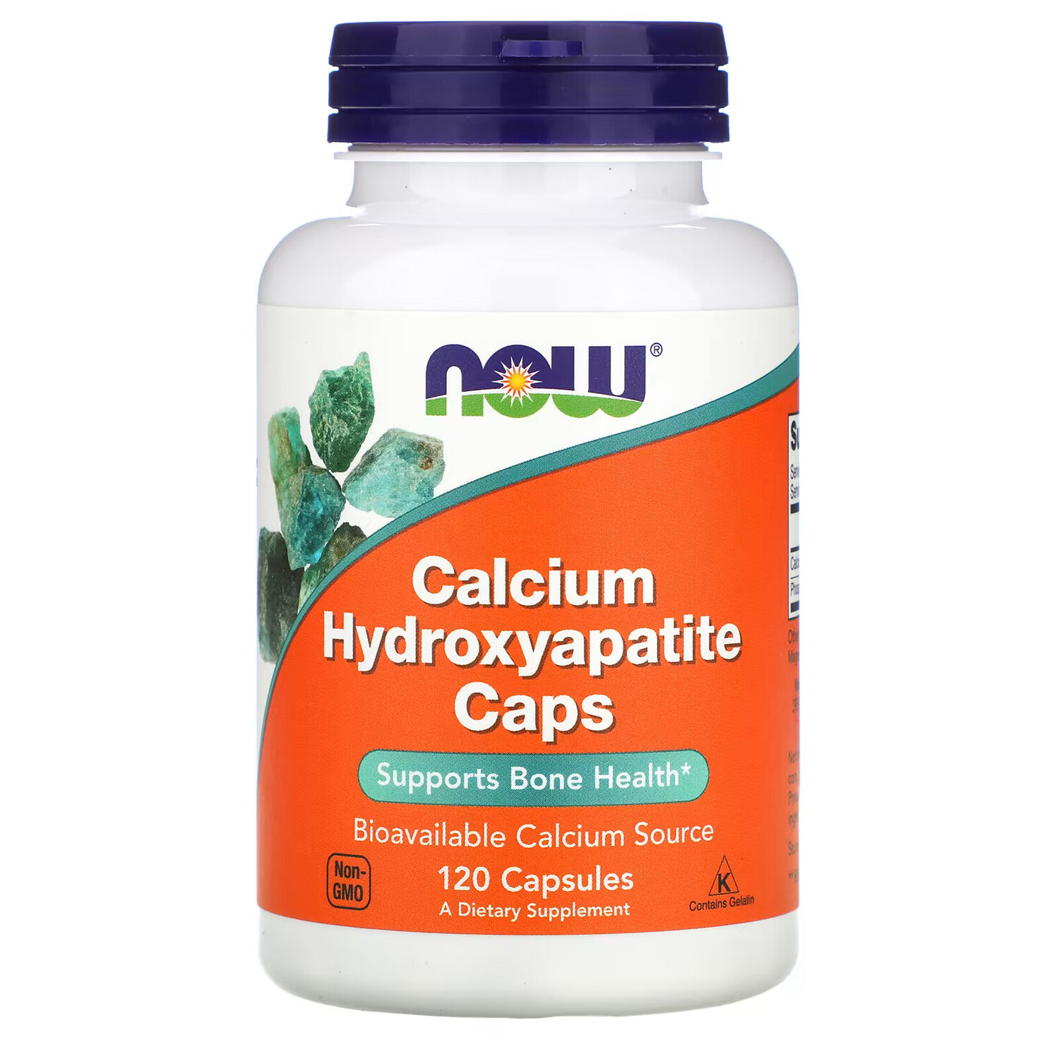 

NOW Foods, гидроксиапатит кальция в капсулах, 120 капсул