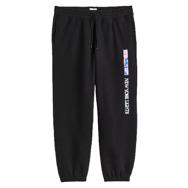 

Джоггеры свободного кроя H&M Relaxed Fit Joggers, черный