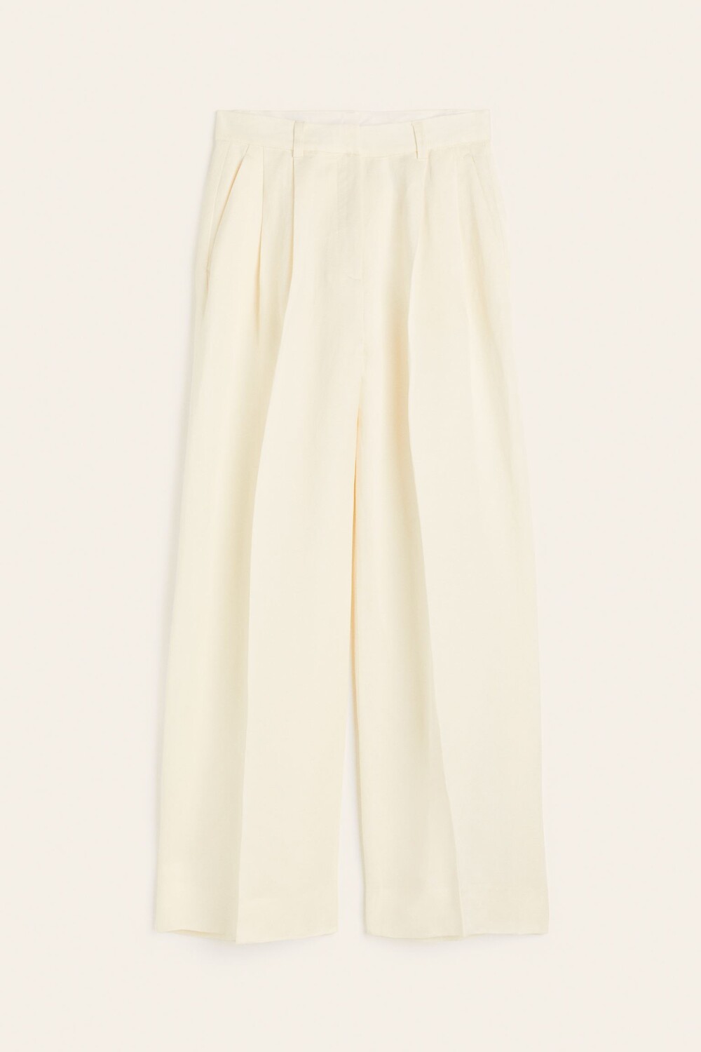 

Брюки H&M Linen-blend Dress, белый