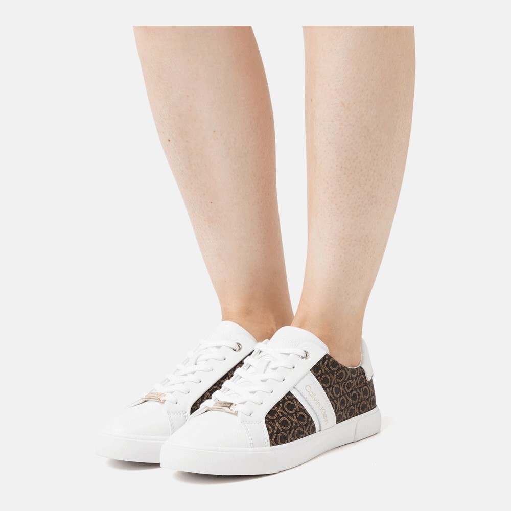 

Кроссовки Calvin Klein Mono, white/brown