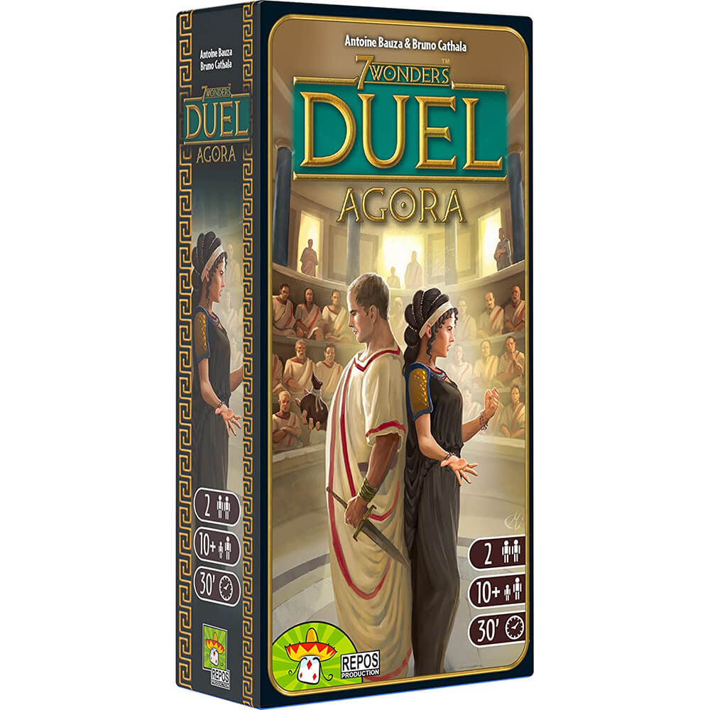 Набор дополнительных карт Repos Production 7 Wonders Duel Agora 7 wonders board game