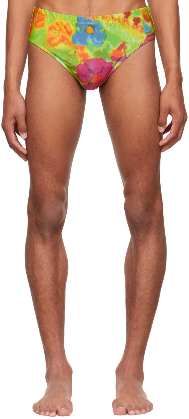 

SSENSE Exclusive Green Hippocampus Плавки и комплект полотенец Serapis