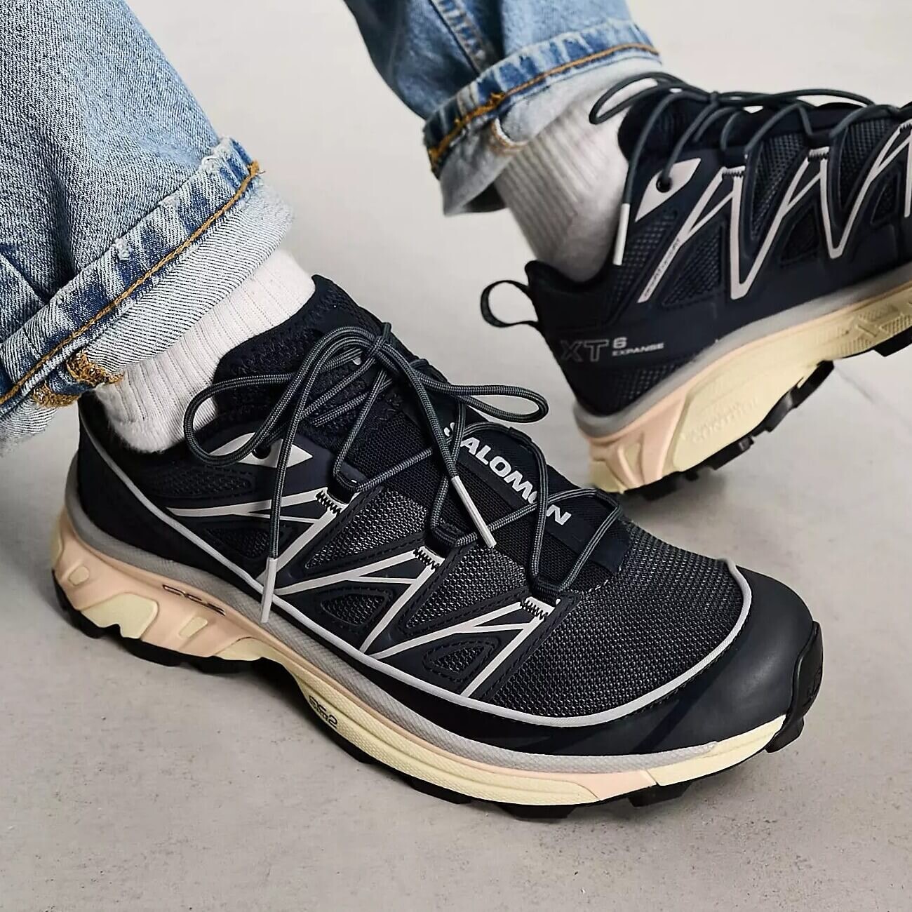 

Кроссовки мужские Salomon Xt-6 Expanse, темно-синий