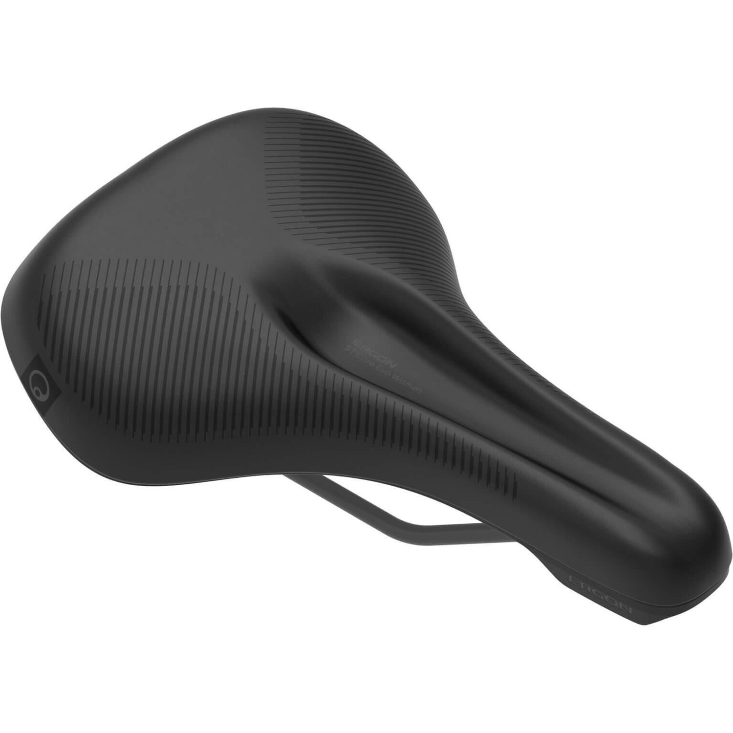 

Седло Ergon ST Core Evo Women Туристическое, черно - серый