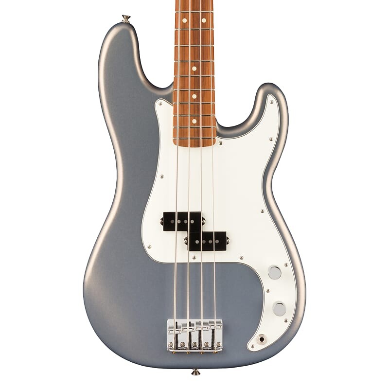 

Бас-гитара Fender Player Precision с грифом Pau Ferro Silver Player Precision Bass with Pau Ferro Fretboard