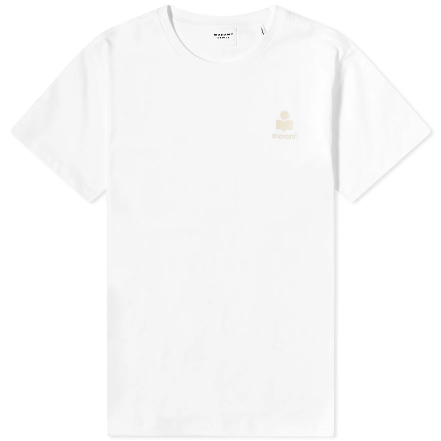 

Футболка Isabel Marant Aby With Logo, белый