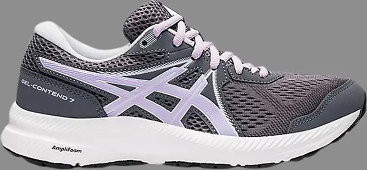 

Кроссовки wmns gel contend 7 d wide 'metropolis murasaki' Asics, серый