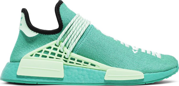 Кроссовки Adidas Pharrell x NMD Human Race 'Core Green', зеленый - фото