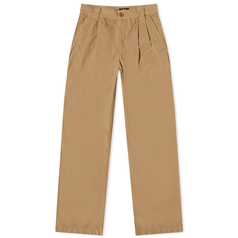 

Брюки A.P.C. Eddy Pleated Trouser, Коричневый