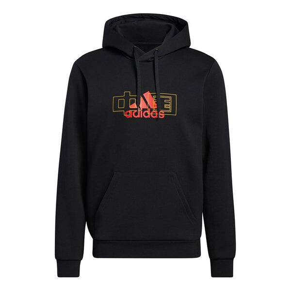

Толстовка Adidas China Pattern Printing Sports Black, Черный