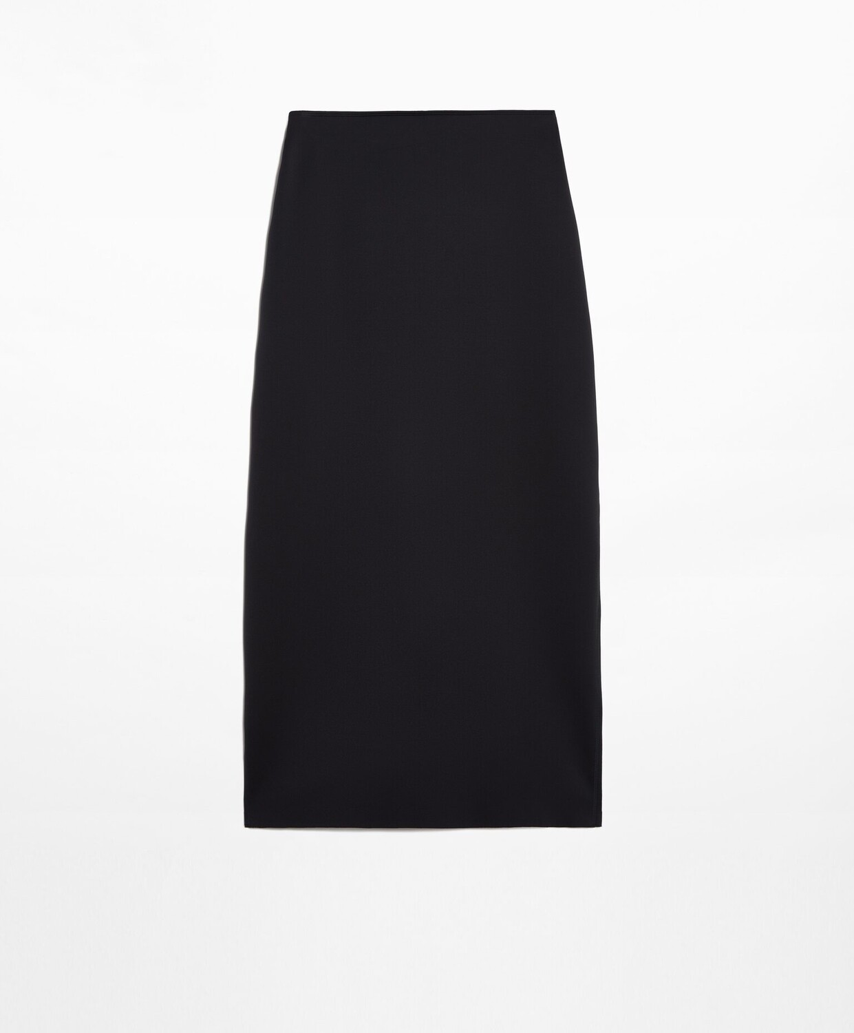 

Юбка Oysho Neoprene Effect Super High Rise, черный