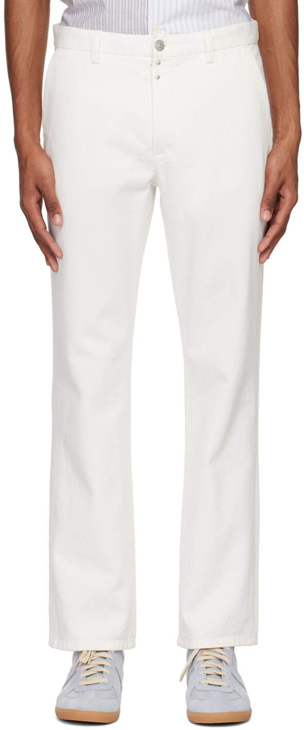 

Джинсы Off-White с четырьмя карманами MM6 Maison Margiela