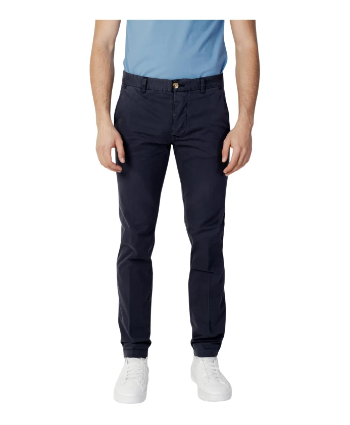 

Однотонные мужские брюки на молнии Blauer, синий
