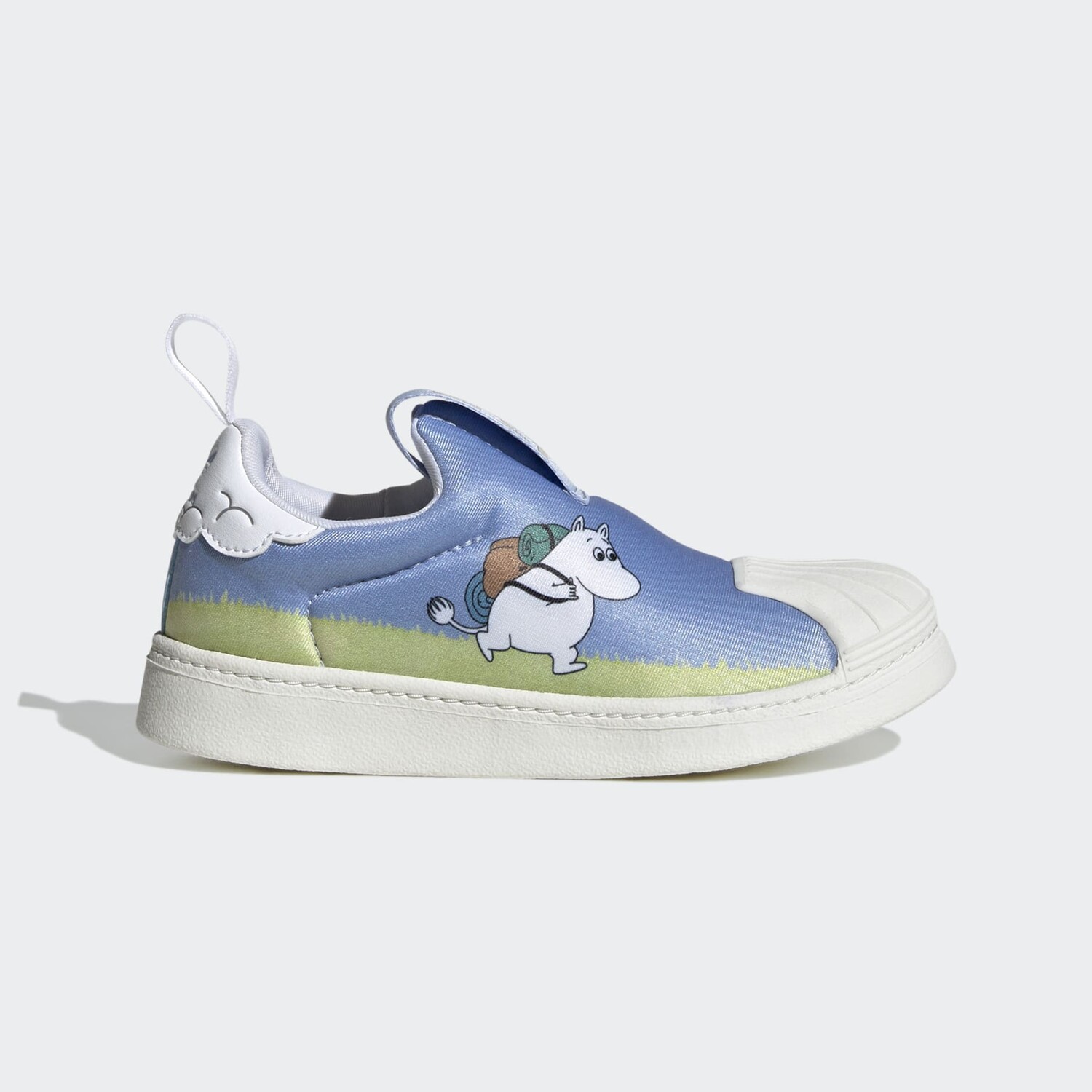 

Кеды Adidas Superstar 360 x Moomin, синий/белый