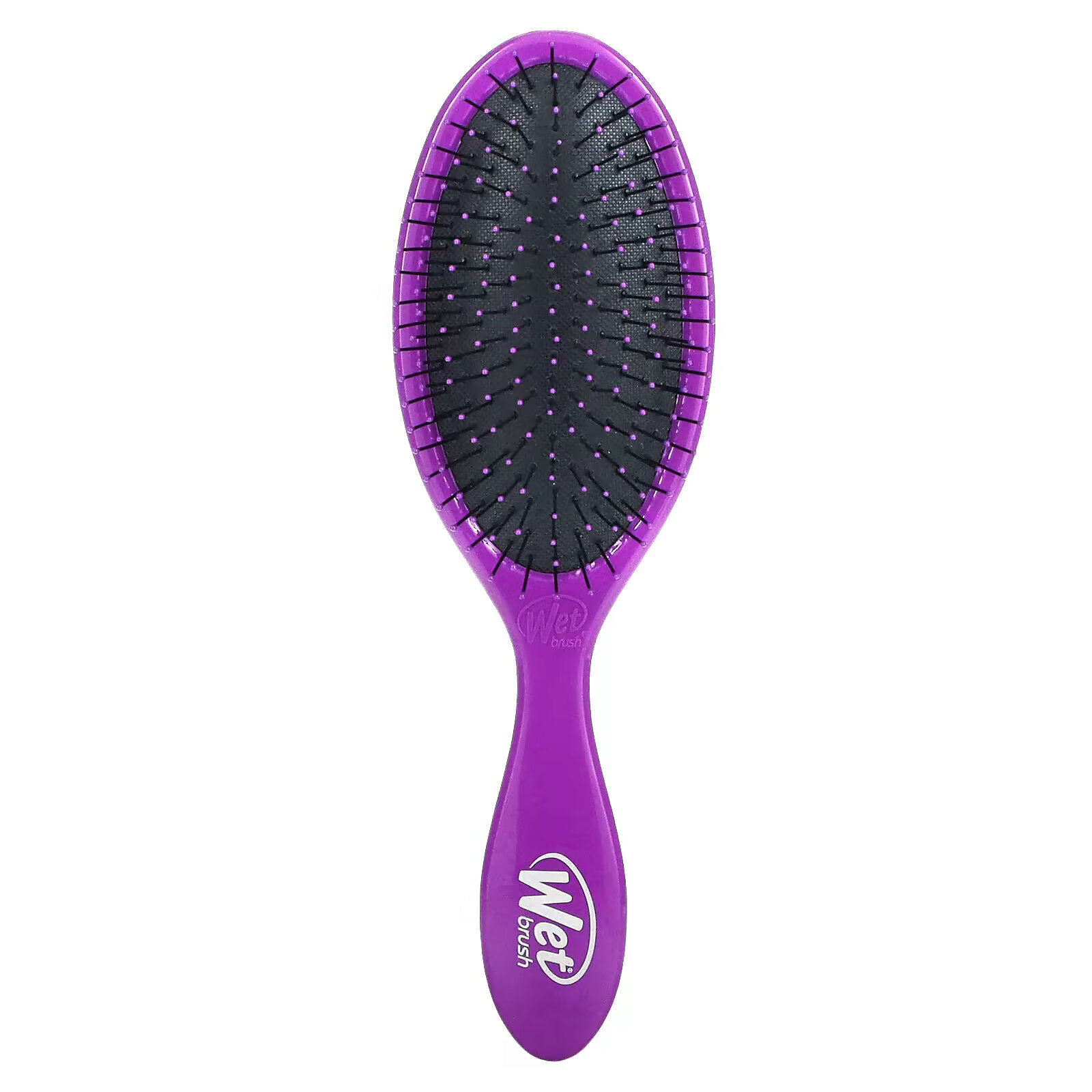 Wet Brush, Щетка для распутывания волос Original Detangler Brush, фиолетовая, 1 шт. кисти original detangler wet brush синий