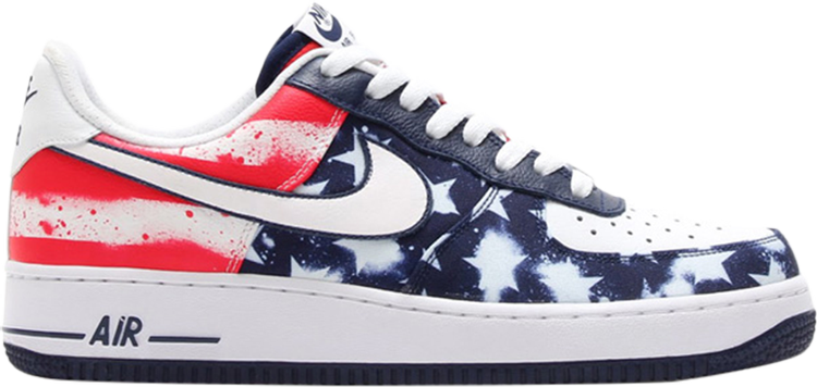 Кроссовки Nike Air Force 1 'Independence Day', синий - фото