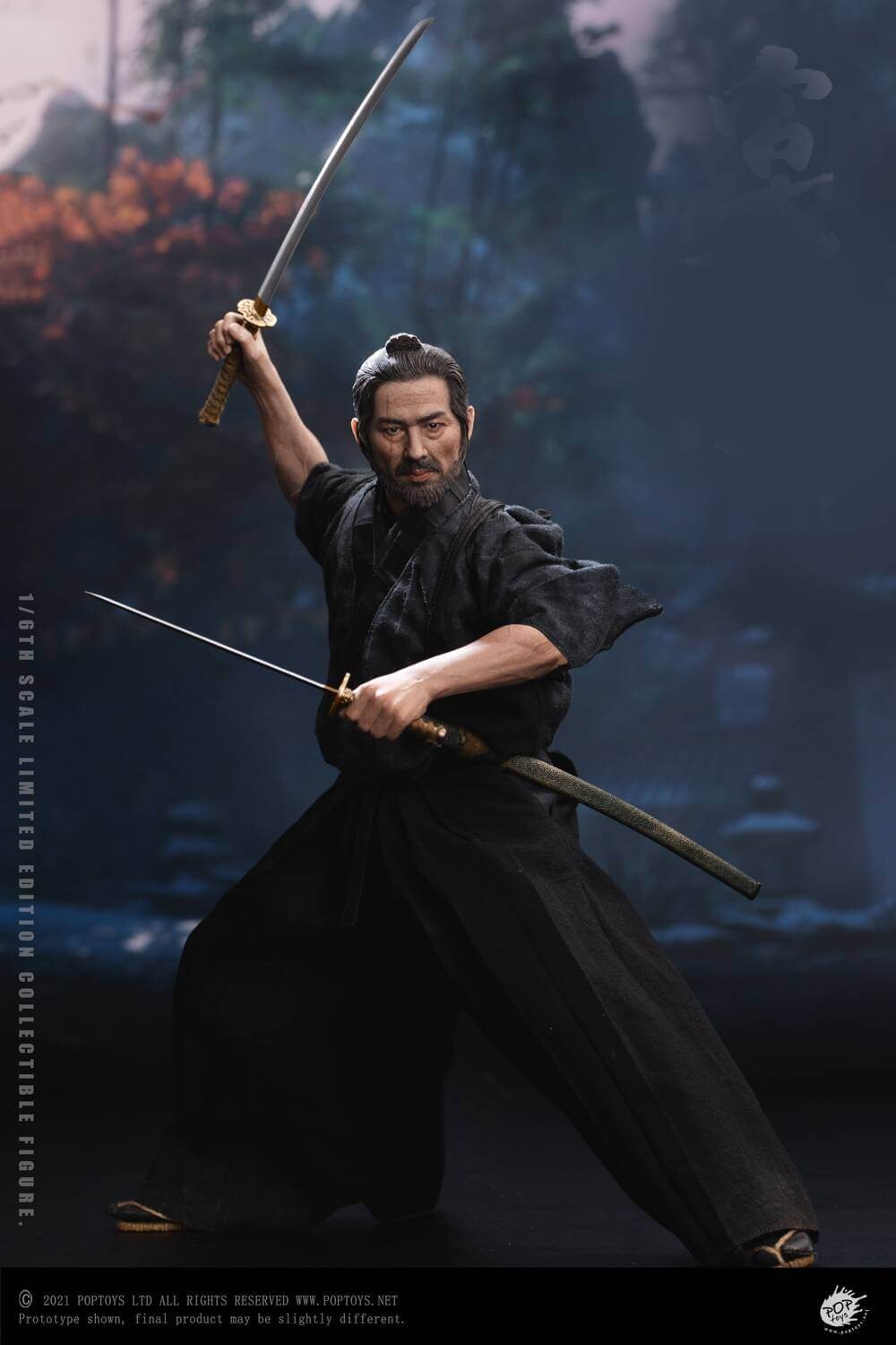 

Экшн-фигурка POPTOYS 1:6 Scale Miyamoto Musashi, 30 см