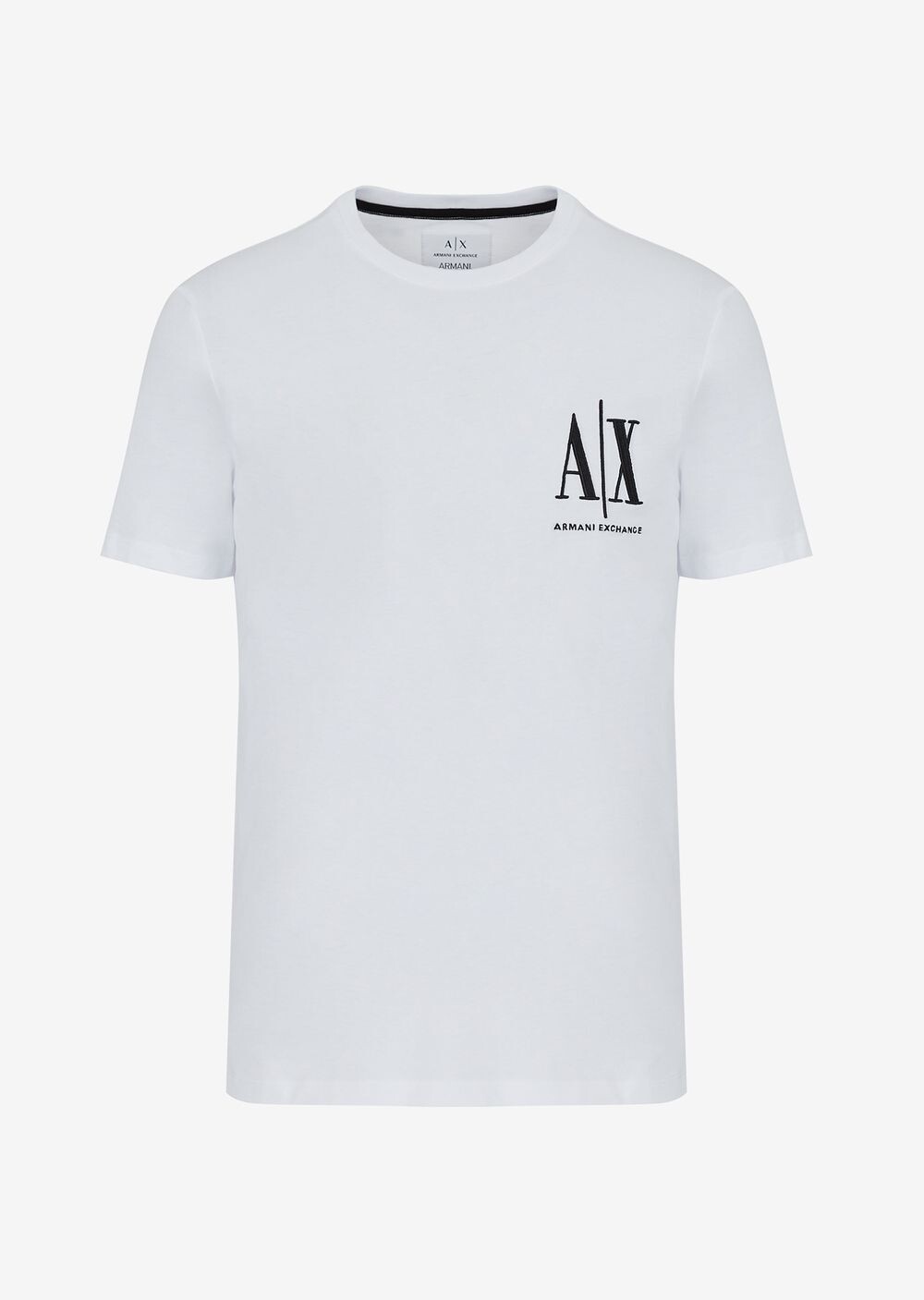 

Футболка стандартного кроя с логотипом Icon Armani Exchange, белый