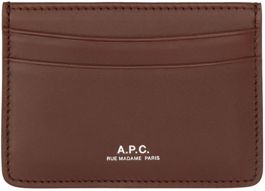 

Коричневый визитница André A.P.C.
