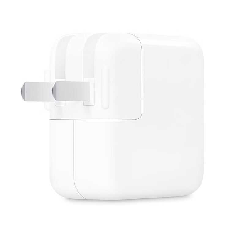 Сетевое зарядное устройство Apple Dual USB Type-C 35 Вт, белый адаптер переходник lyambda 378 на евровилку для бп apple macbook