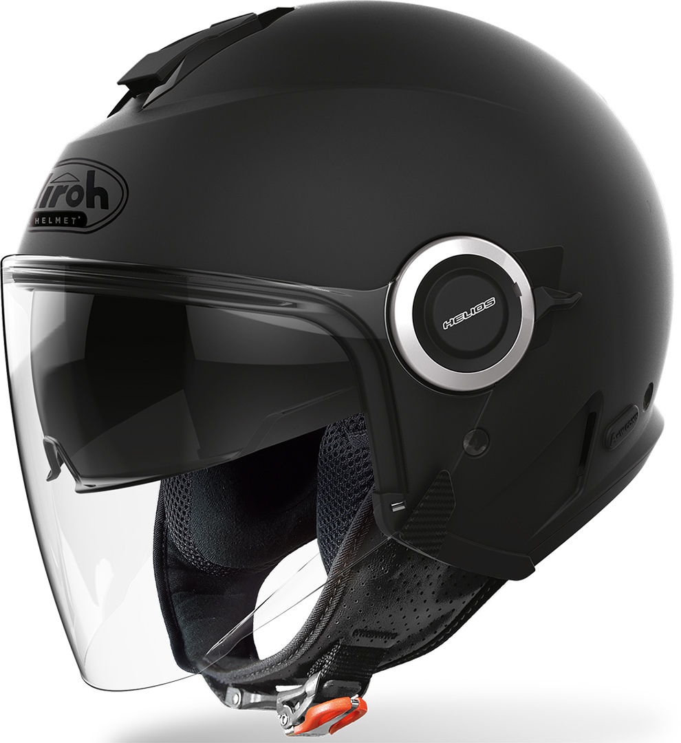 Шлем Airoh Helios Color реактивный, черный гаражный реактивный шлем airoh черный мэтт