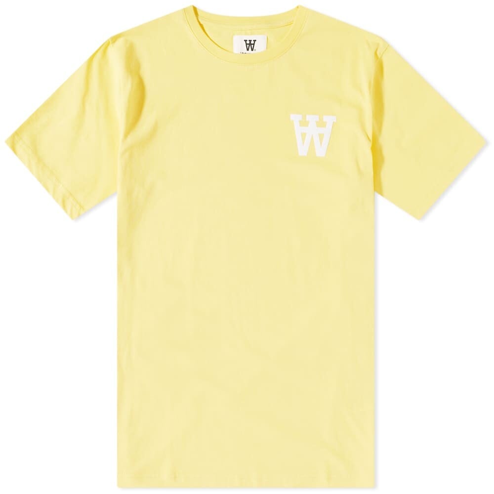 

Футболка Wood Wood Ace Double A Logo Tee, Желтый