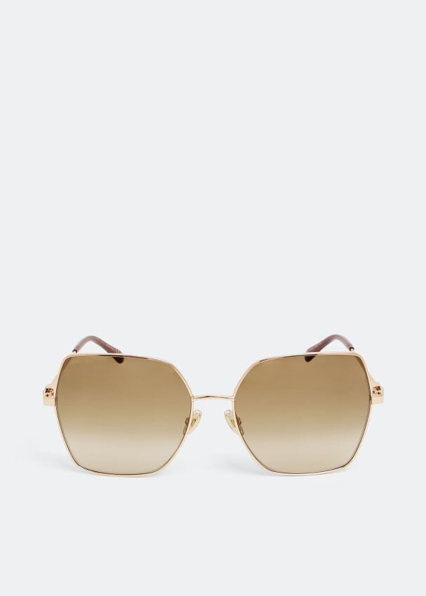 

Солнечные очки JIMMY CHOO Reyes sunglasses, золотой