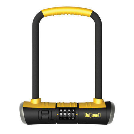 

Замок Onguard U - образный Bulldog Combo STD 8010 C, черно - желтый