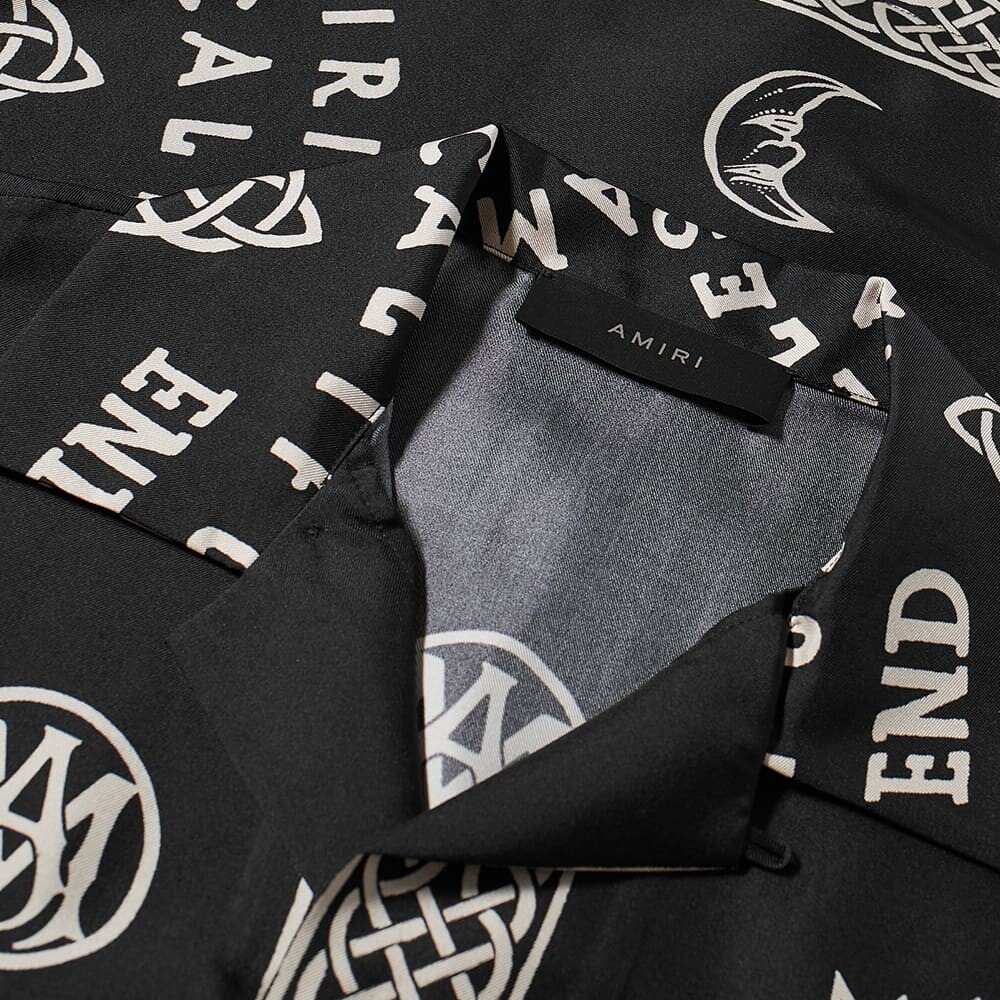 

Рубашка AMIRI Ouija Board Bowling Shirt