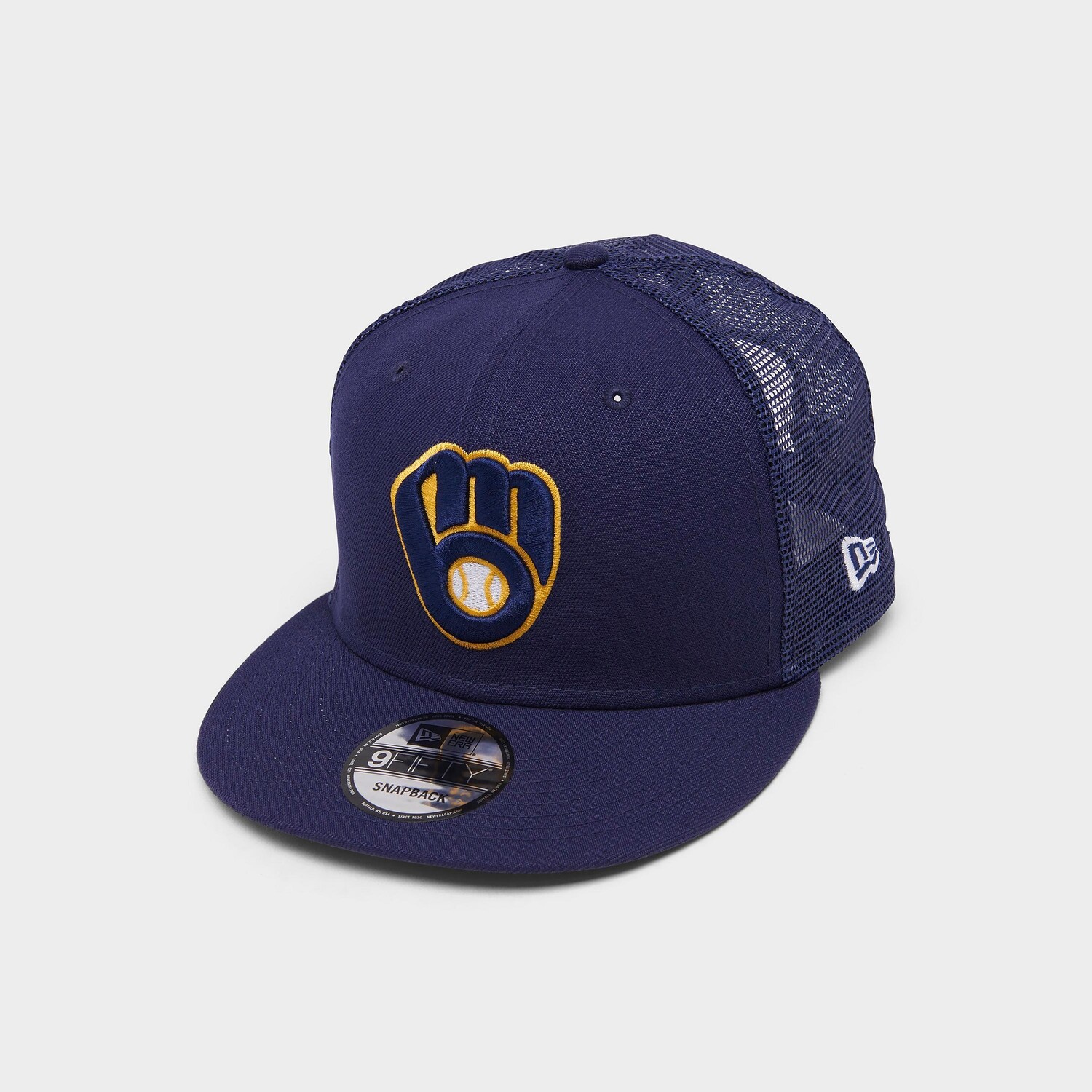 

Бейсболка New Era Milwaukee Brewers MLB Trucker 9FIFTY Snapback, синий