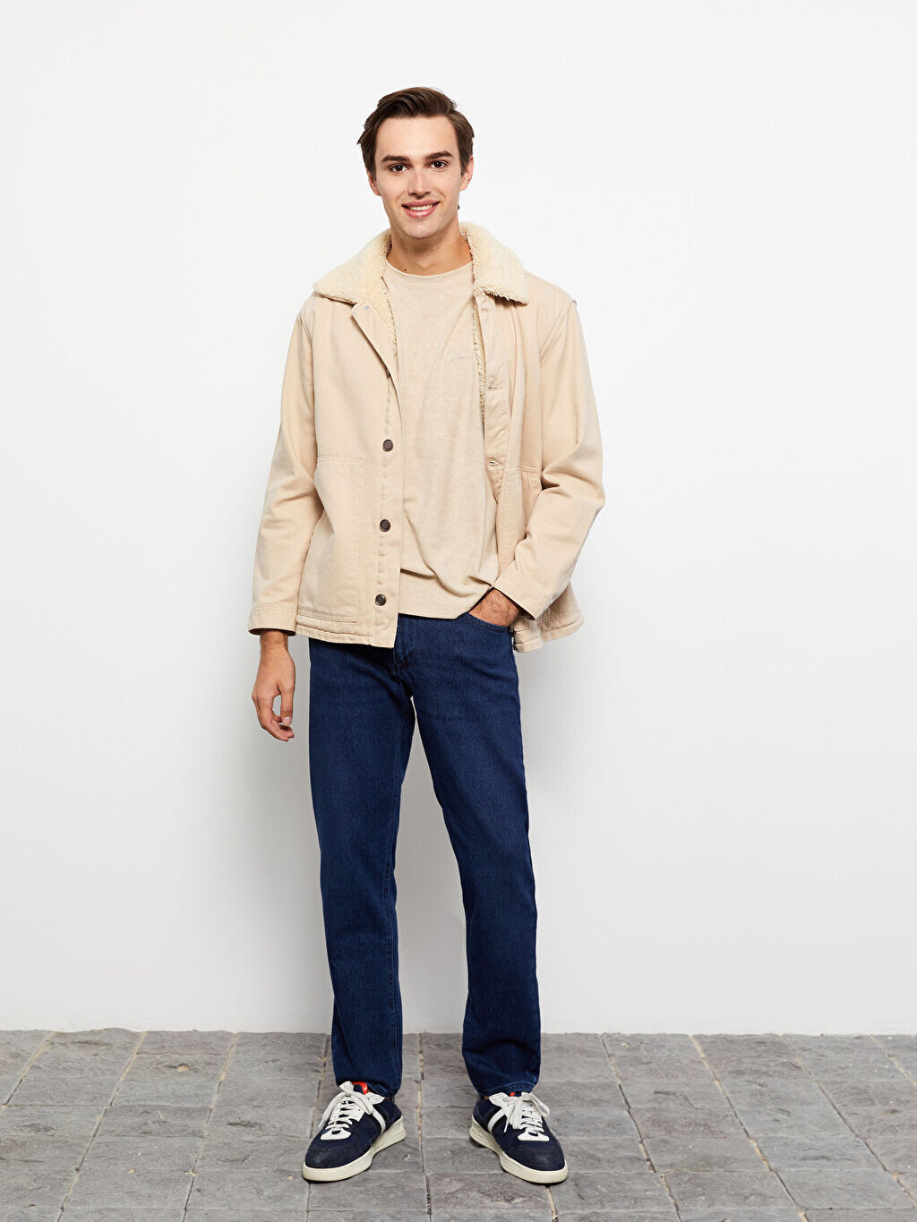 

Мужские джинсовые брюки 750 Slim Fit LCW Jeans