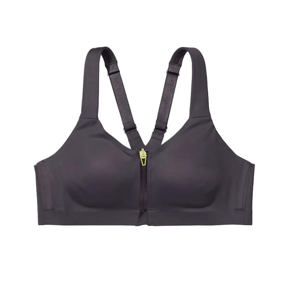 

Спортивный бюстгальтер Victorias Secret Knockout Front-Close Sports, серый