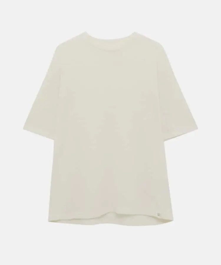 

Футболка Pull&Bear Textured Short Sleeve Knit, белый