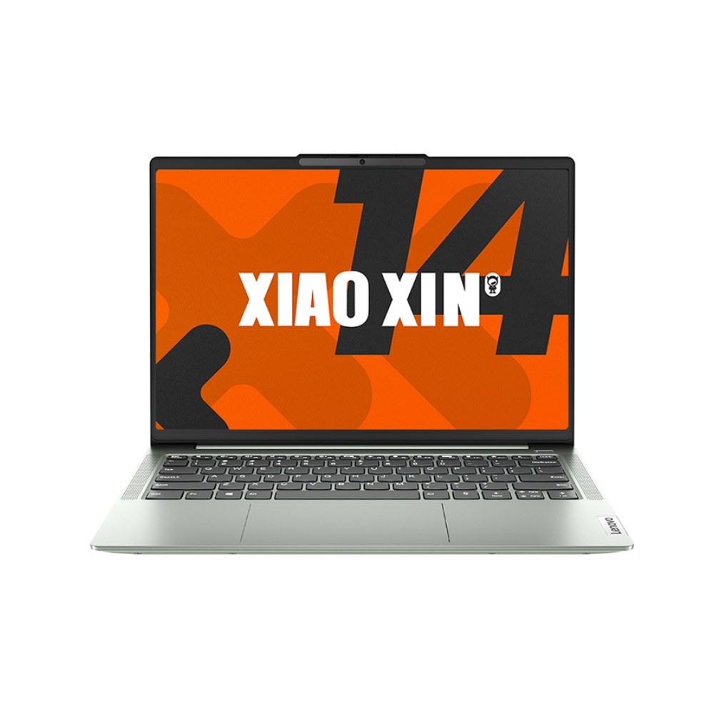 Ноутбук Lenovo Xiaoxin 14 2024 AI, 14, 16 ГБ/512 ГБ, R7-8845H, зеленый, английская клавиатура ноутбук lenovo thinkpad 14 iil 14 16 гб 512 гб 20sl0016us