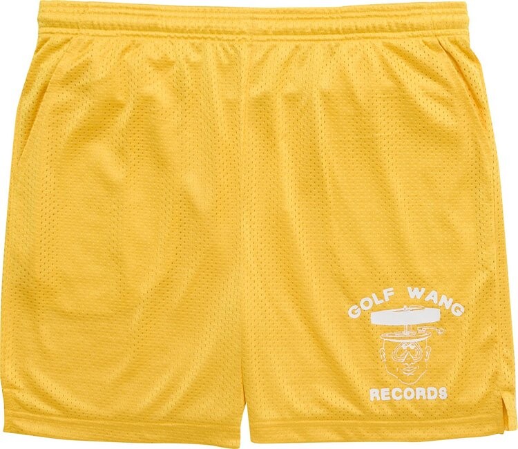 

Шорты GOLF WANG Golf Wang Records Mesh Shorts 'Yellow', желтый