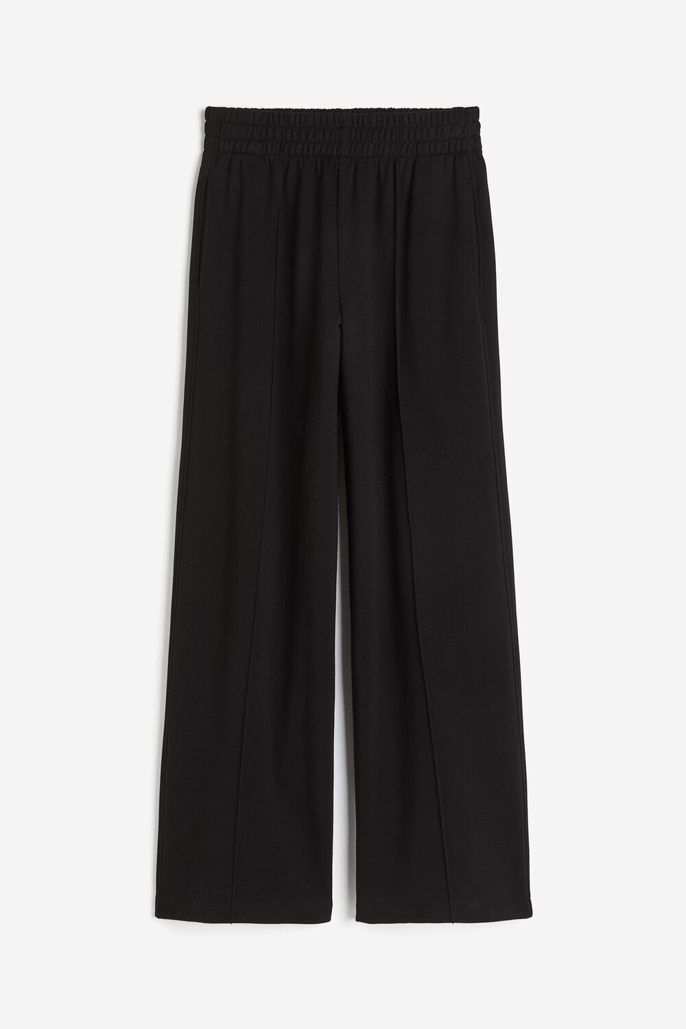 

Брюки H&M Wide Cotton, черный