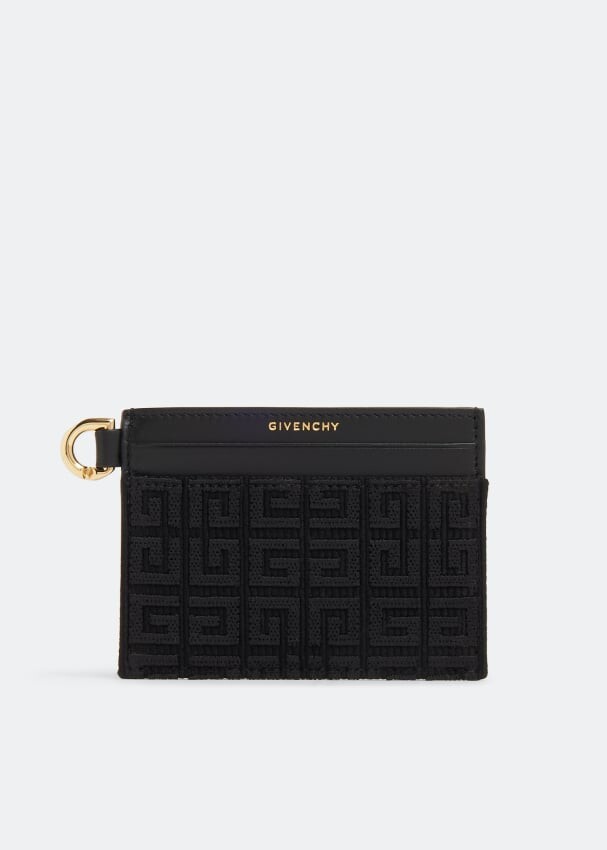 

Картхолдер GIVENCHY 4G card holder, черный