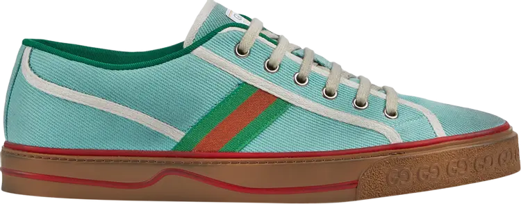 

Кроссовки Gucci Tennis 1977 Blue Cotton, синий