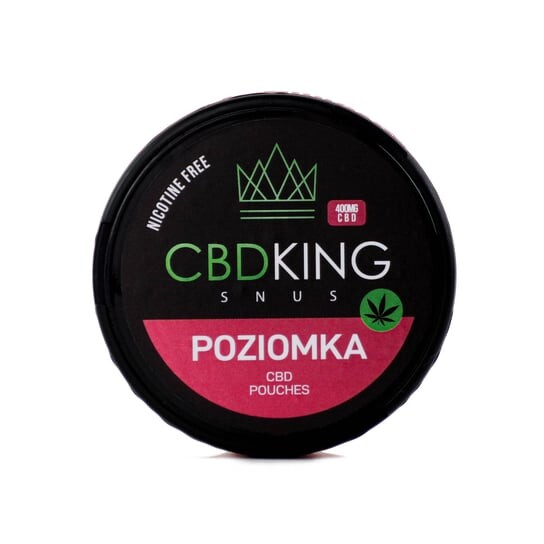 

CBDKING, пакетики CBD со вкусом клубники, 400 мг CBD