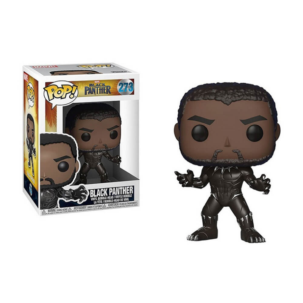 Фигурка Funko POP! Marvel: Black Panther Movie - Black Panther (Styles May Vary) - фото