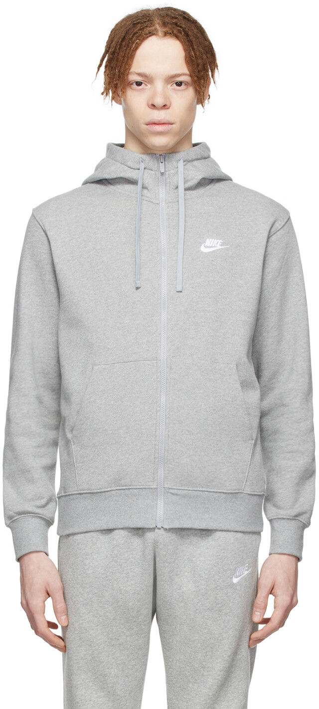 

Серый худи Sportswear Club Nike