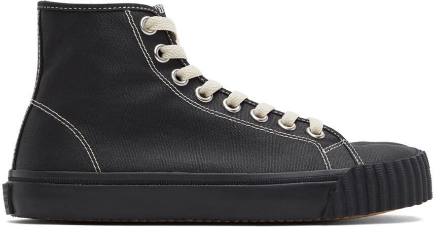 

Черные высокие кеды Tabi Maison Margiela