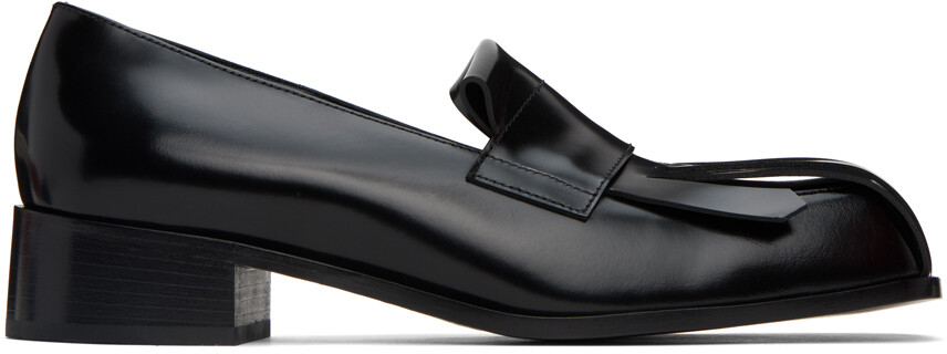 

Черные лоферы с кисточками Raf Simons