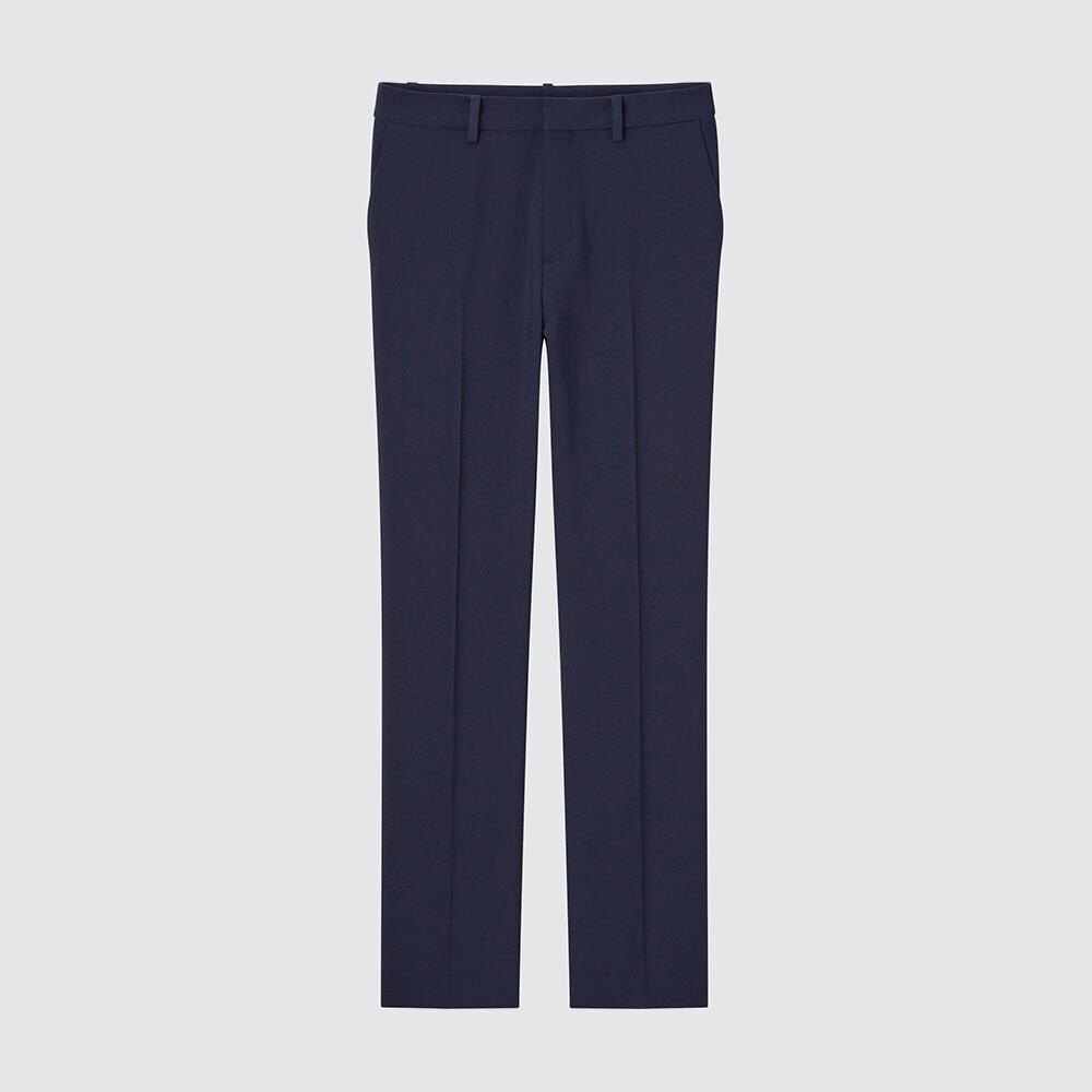

Эластичные брюки Uniqlo, синий