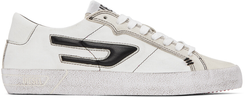 

Off-White & Black Низкие кроссовки S-Leroji Diesel