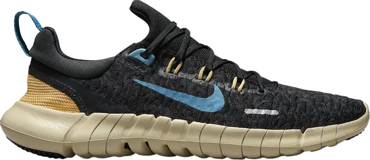 Nike free run on sale aqua