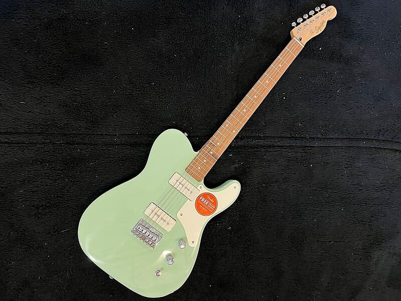 

Fender Squier Paranormal Baritone Cabronita Telecaster Surf Green #CYKL21003521 7 фунтов. 11,1 унции